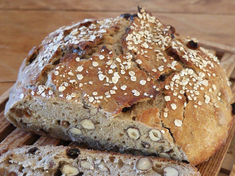 Pain de seigle, raisins & noisettes