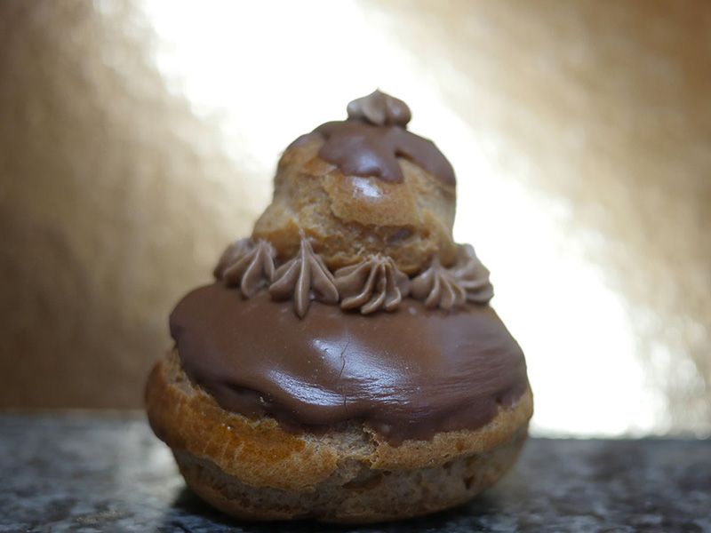 Religieuse chocolat